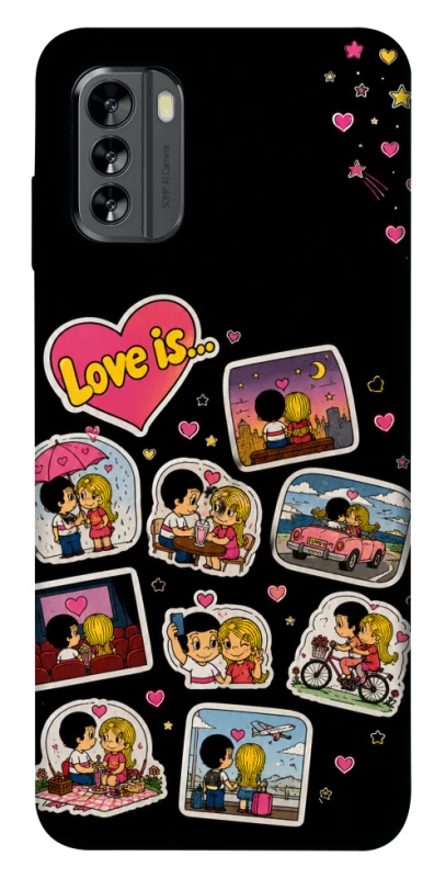 Чехол на Nokia G60 Love is ver.3 фото 1 из 1