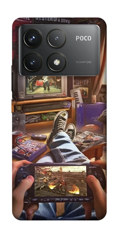 Чохол на Xiaomi Poco F6 Pro Retro style v4 фото 1 з 1