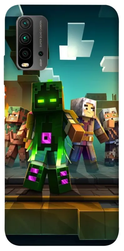 Чохол на Xiaomi Redmi 9T Minecraft dungeon фото 1 з 1