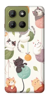 Чехол на Motorola Moto G15 4G Funny Kittens фото 1 из 1