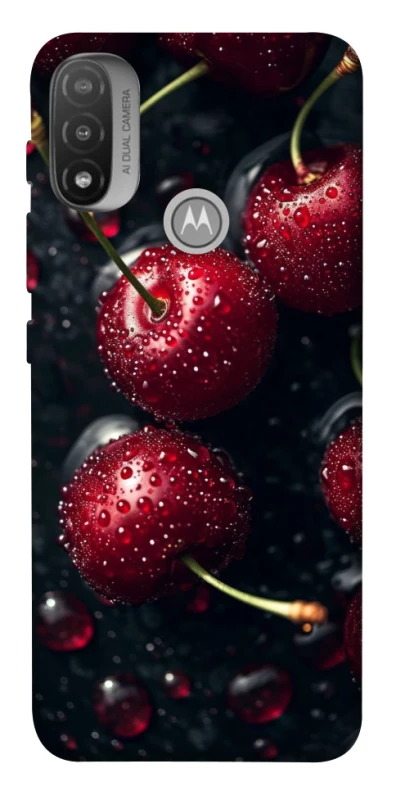 Чехол на Motorola Moto E20 Черешня фото 1 из 1