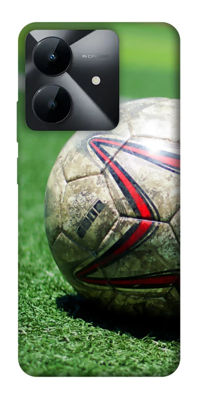 Чехол на Realme Note 60x Мяч на газоне фото 1 из 1