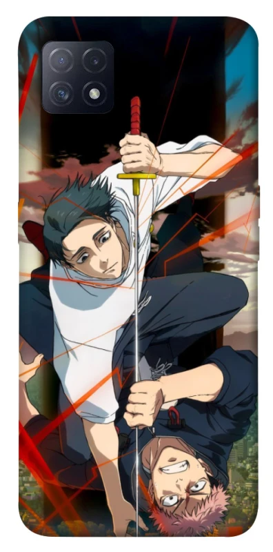 Чехол на Oppo A72 5G / A73 5G Jujutsu kaisen v5 фото 1 из 1