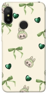 Чохол на Xiaomi Mi A2 Lite / Xiaomi Redmi 6 Pro Labubu Green Heart фото 1 з 1