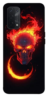 Чехол на Oppo A54 5G / A74 5G Blood Skull фото 1 из 1