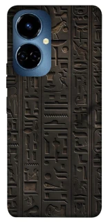 Чохол на TECNO Camon 19 Pro Hieroglyphs фото 1 з 1