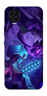 Чехол на ZTE Blade v2020 Minecraft dragon фото 1 из 1