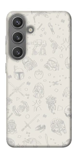 Чехол на Samsung Galaxy S24 Star Wars background ver.1 фото 1 из 1