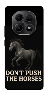 Чехол на Xiaomi Redmi Note 15 5G Don't push the horses фото 1 из 1