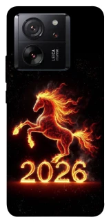 Чохол на Xiaomi 13T Pro Red Fire Horse ver.1 фото 1 з 1