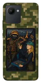 Чехол на Realme C30 Volonter фото 1 из 1