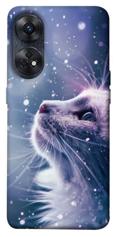 Чохол на Oppo Reno 8T 4G Snow cat фото 1 з 1
