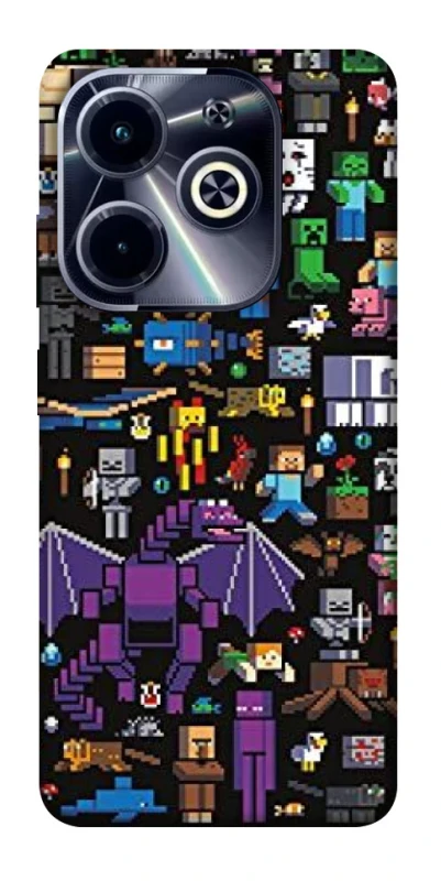Чохол на Infinix Hot 40i Minecraft v5 фото 1 з 1