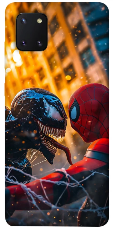 Чохол на Samsung Galaxy Note 10 Lite (A81) Venom vs Spiderman фото 1 з 1