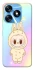Чохол на TECNO Spark 10 Fluffy Rainbow Labubu фото 1 з 1