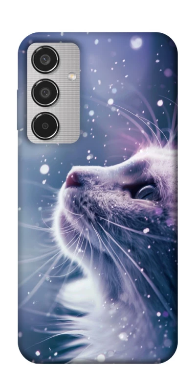 Чехол на Samsung Galaxy M35 Snow cat фото 1 из 1