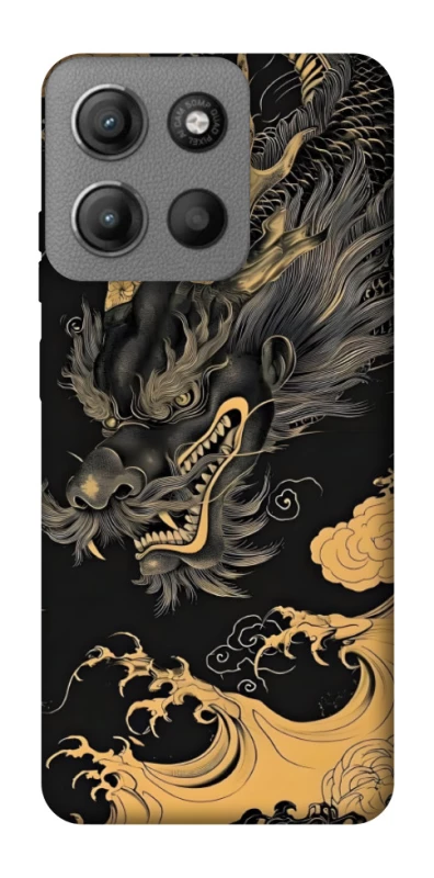 Чохол на Motorola Moto G15 Power gold dragon фото 1 з 1