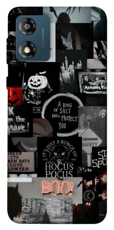 Чохол на Motorola Moto E13 Halloween aesthetics ver.3 фото 1 з 1
