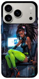 Чехол на Apple iPhone 18 Pro Cyber girl фото 1 из 2