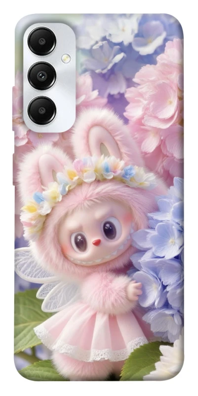 Чохол на Samsung Galaxy A05s Labubu & Flowers ver.1 фото 1 з 1