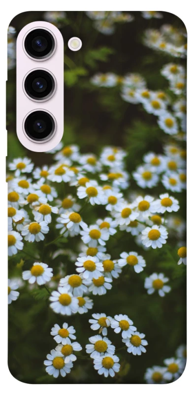 Чохол на Samsung Galaxy S23+ Ромашки v13 фото 1 з 1