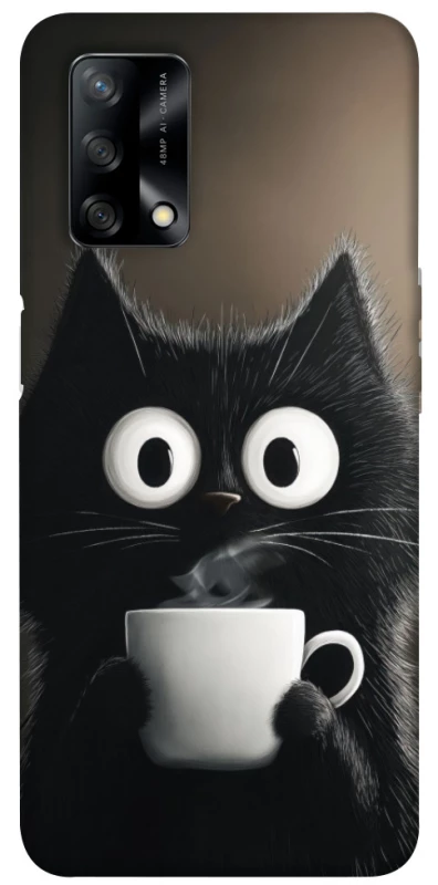 Чохол на Oppo A74 4G morning cat фото 1 з 1