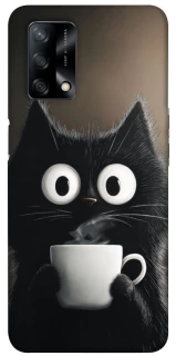 Чехол на Oppo A74 4G morning cat фото 1 из 1