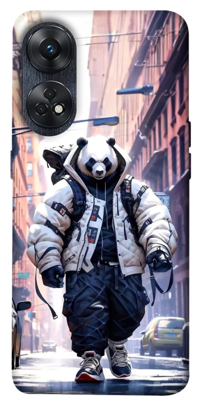 Чохол на Oppo Reno 8T 4G Панда кур'єр фото 1 з 1
