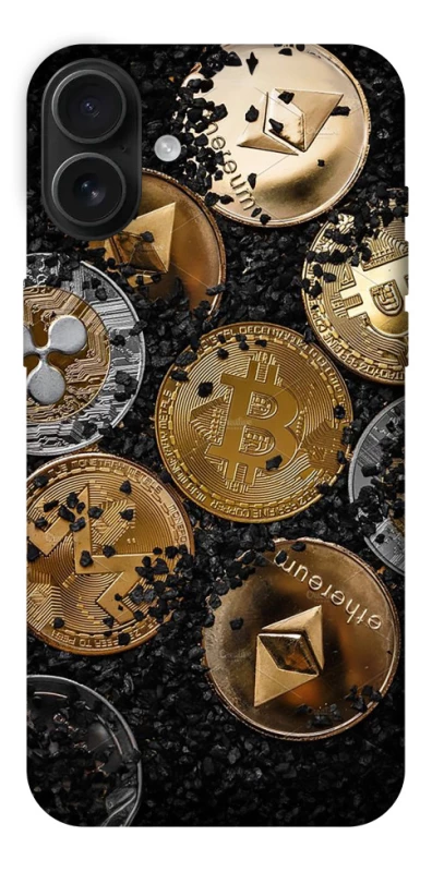 Чохол на Apple iPhone 16 Plus Many coins v2 фото 1 з 1