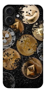 Чехол на Apple iPhone 16 Plus Many coins v2 фото 1 из 1