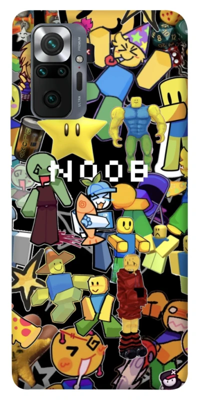 Чехол на Xiaomi Redmi Note 10 Pro Roblox Noob фото 1 из 1