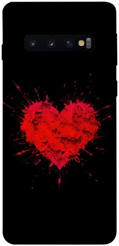 Чохол на Samsung Galaxy S10 Splash heart фото 1 з 1