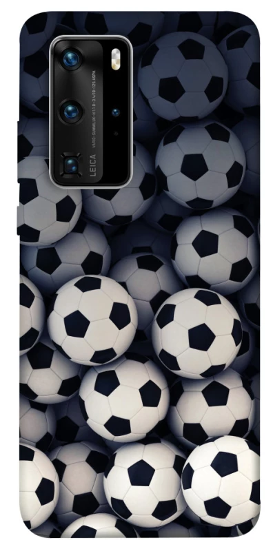 Чохол на Huawei P40 Pro Футбольні м'ячи фото 1 з 1