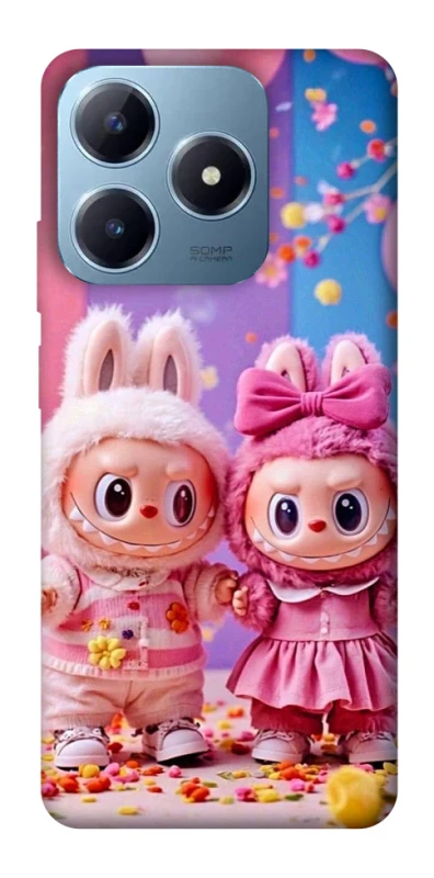 Чехол на Realme C63 Labubu twins ver.2 фото 1 из 1