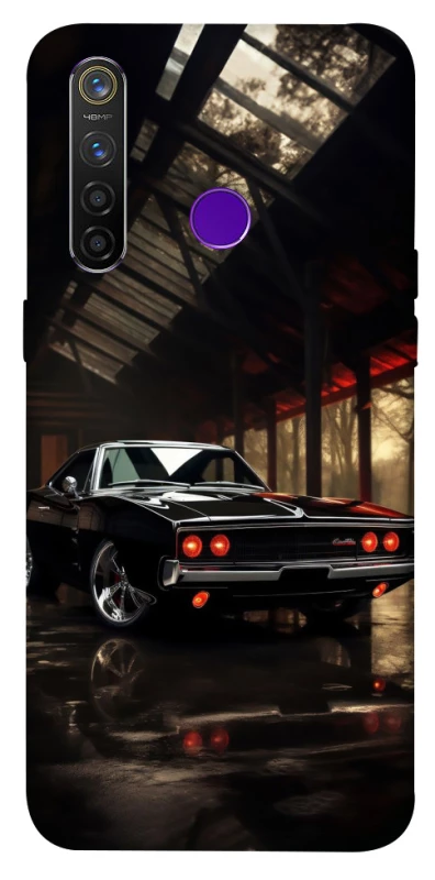 Чохол на Realme 5 Pro Black classic car фото 1 з 1