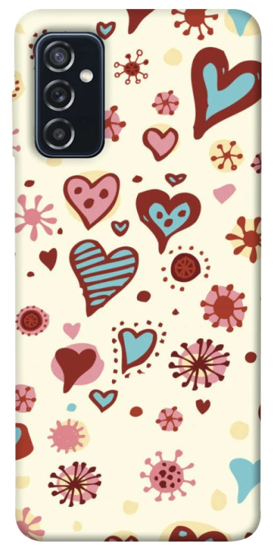 Чехол на Samsung Galaxy M52 Pretty hearts фото 1 из 1