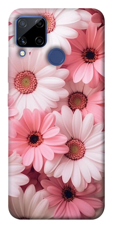 Чохол на Realme C15 Рожеві Квіти v2 фото 1 з 1