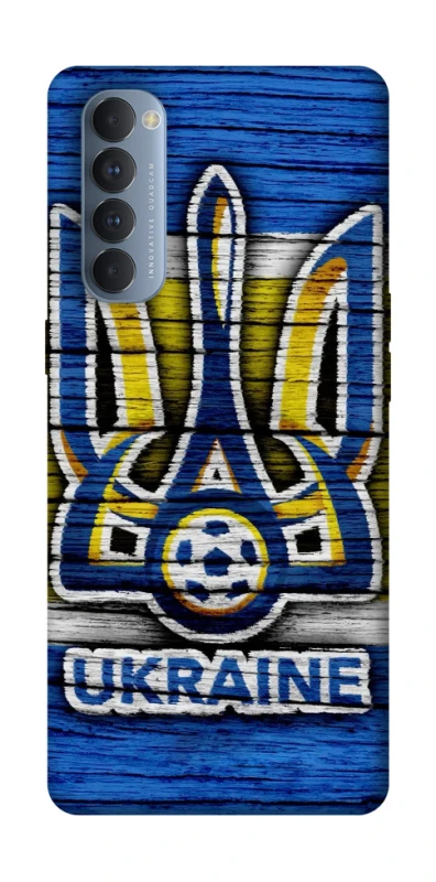 Чохол на Oppo Reno 4 Pro UA-Football ver.1 фото 1 з 1