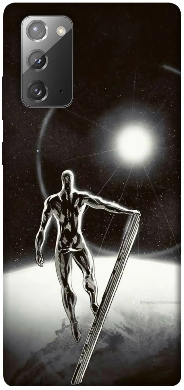 Чохол на Samsung Galaxy Note 20 Срібний серфер фото 1 з 1