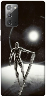 Чохол на Samsung Galaxy Note 20 Срібний серфер фото 1 з 1