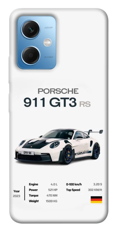 Чехол на Xiaomi Poco X5 5G Porsche 911 GT3 фото 1 из 1
