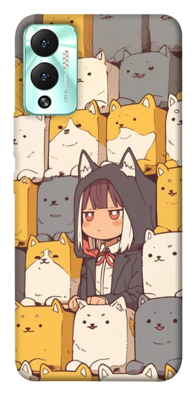 Чехол на Infinix Hot 12 Play Like a cat фото 1 Чехол на Infinix Hot 12 Play Like a cat фото 1 из 1