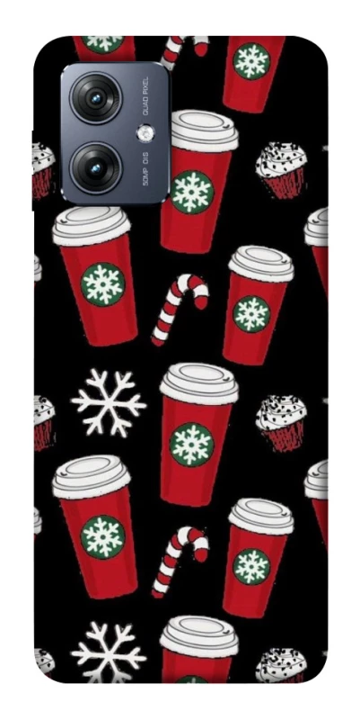 Чохол на Motorola Moto G54 Новорічний v40 фото 1 з 1