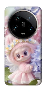 Чохол на Xiaomi 14 Ultra Labubu & Flowers ver.1 фото 1 з 1