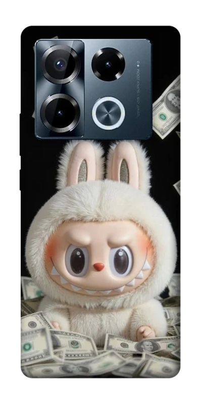 Чохол на Infinix Note 40 Pro 4G Dollar Labubu фото 1 з 1