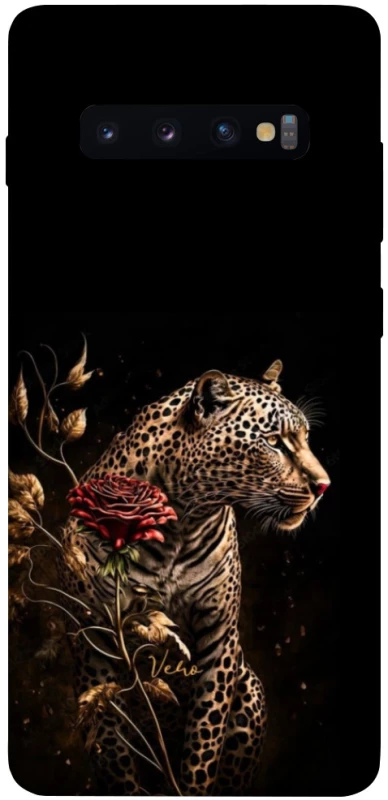 Чехол на Samsung Galaxy S10+ Leopard v3 фото 1 из 1