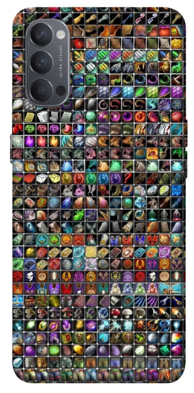 Чохол на Oppo Reno 4 Inventory menu ver.1 фото 1 з 1