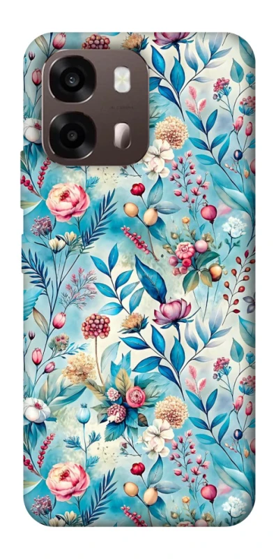 Чехол на Oppo A6 Floral design ver.5 фото 1 из 2