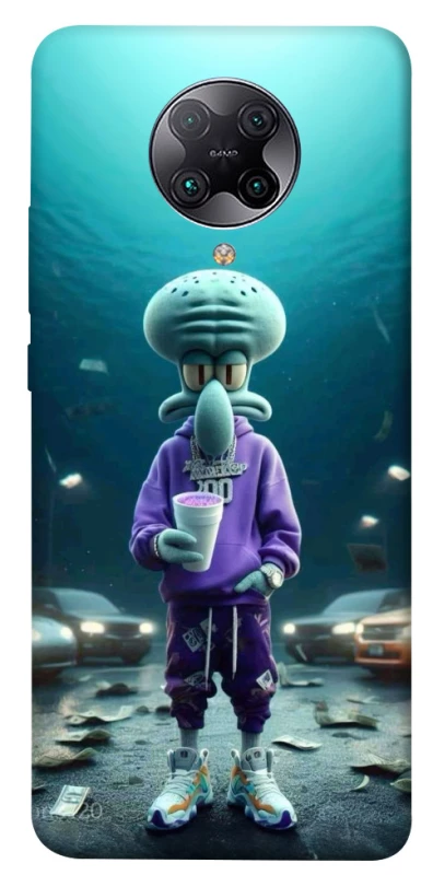 Чохол на Xiaomi Redmi K30 Pro / Poco F2 Pro Сквідвард фото 1 з 1