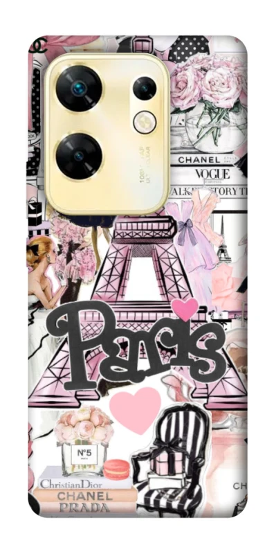 Чехол на Infinix Zero 30 4G Fashion collage ver.8 фото 1 из 1